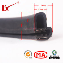 Zusammengesetzte EPDM Extruded Auto Rubber Sealing Strip